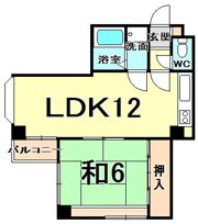 スリージェ甲子園口1の間取り画像