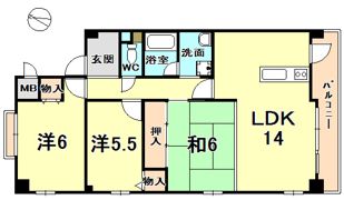 ピーク2の間取り画像