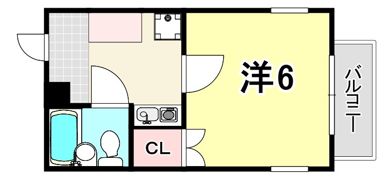 神戸リブプレイス深江南の間取り画像