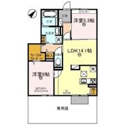 アグレアーブルの間取り画像
