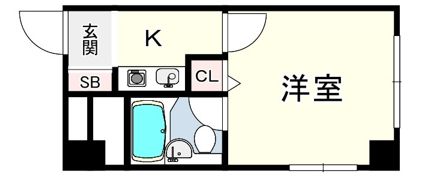 グランドビスタ北野の間取り画像