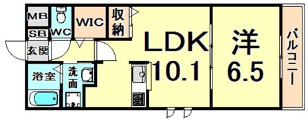 メゾン ナナマツの間取り画像