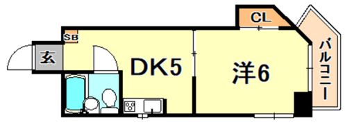 シンプルライフ荒田の間取り画像