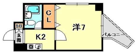 シンプルライフ荒田の間取り画像