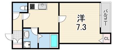 ランドレーヴ尼崎の間取り画像