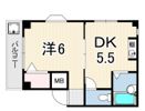 記田ハイツの間取り画像