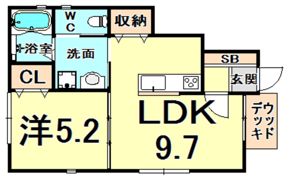 甲子園プレミアムの間取り画像