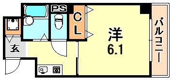 六甲グランフォーレの間取り画像