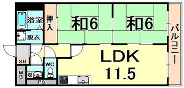 アークヒルズの間取り画像