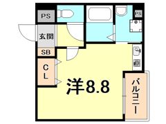 アーバンビュー西宮の間取り画像