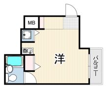 ローレル西宮の間取り画像