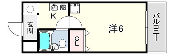 シティライフ灘43の間取り画像