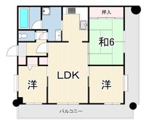 ヴァンヴェール甲風園の間取り画像