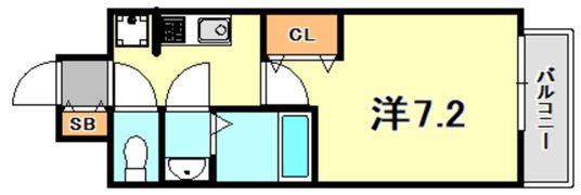 フレシール昭和通の間取り画像