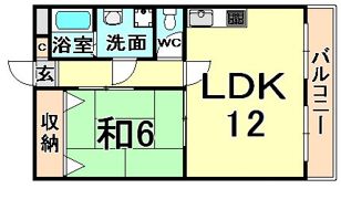 エンゼルコ宮前の間取り画像