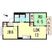 MISTRAL神戸西の間取り画像
