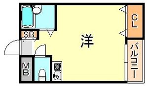 サニーパレス大津和の間取り画像