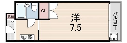 メゾン・ド・六甲パート2の間取り画像