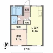 美山台ハイツの間取り画像
