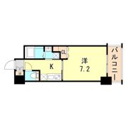 レジデンス神戸グルーブHARBORWESTの間取り画像