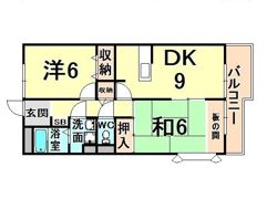 ヴァンベール東の間取り画像