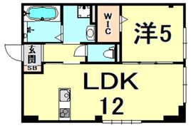 グランツ鳴尾の間取り画像