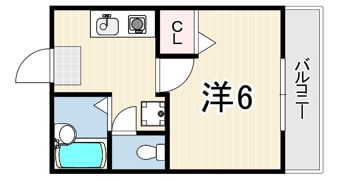 アウレリア甲子園の間取り画像