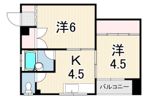 渡邉マンションの間取り画像