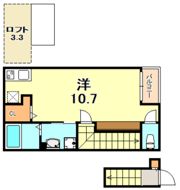 あんしん＋海岸通08-1034の間取り画像