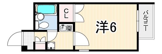 神戸リブプレイス深江南の間取り画像