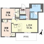 シャーメゾン トレドゥース 甲南山手の間取り画像