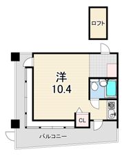 ベルトピア芦屋2の間取り画像