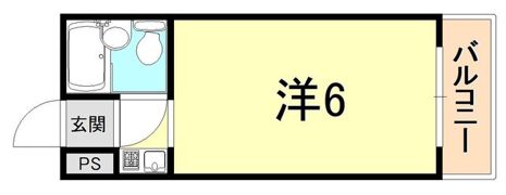 ダイドーメゾン御影の間取り画像
