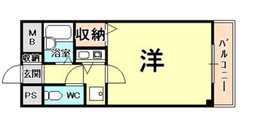 エスリード上甲子園の間取り画像