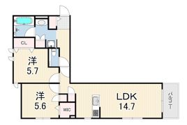 グランメゾン 梅ノ木の間取り画像