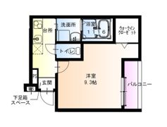 フジパレス水明公園西の間取り画像