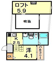 シャイニー西舞子の間取り画像