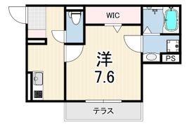 エスターテ西明石の間取り画像
