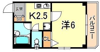 カーサ滝の茶屋の間取り画像