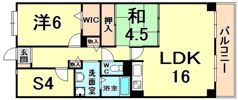 エスタ西宮の間取り画像