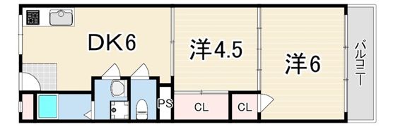 エルパラッツォ本山南の間取り画像