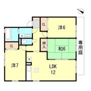 ヒルグレイス A棟の間取り画像