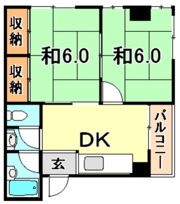 マンション幸宝の間取り画像