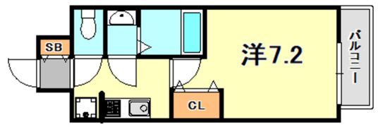 フレシール昭和通の間取り画像