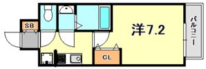 フレシール昭和通の間取り画像