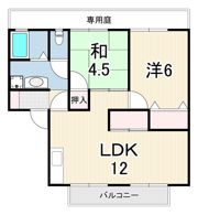 エステート桃山2の間取り画像