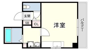 ダイアパレス新神戸の間取り画像