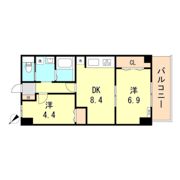 オーク松本通の間取り画像