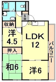段上ハイツの間取り画像