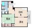 ハイツ大市の間取り画像